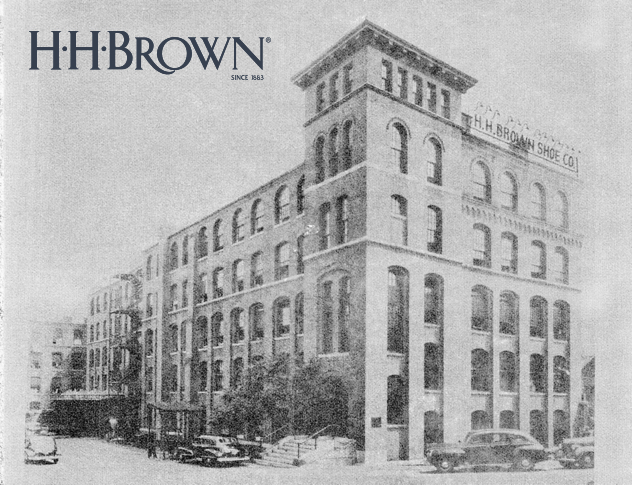 H. H. Brown Shoe Co. Factory and Logo